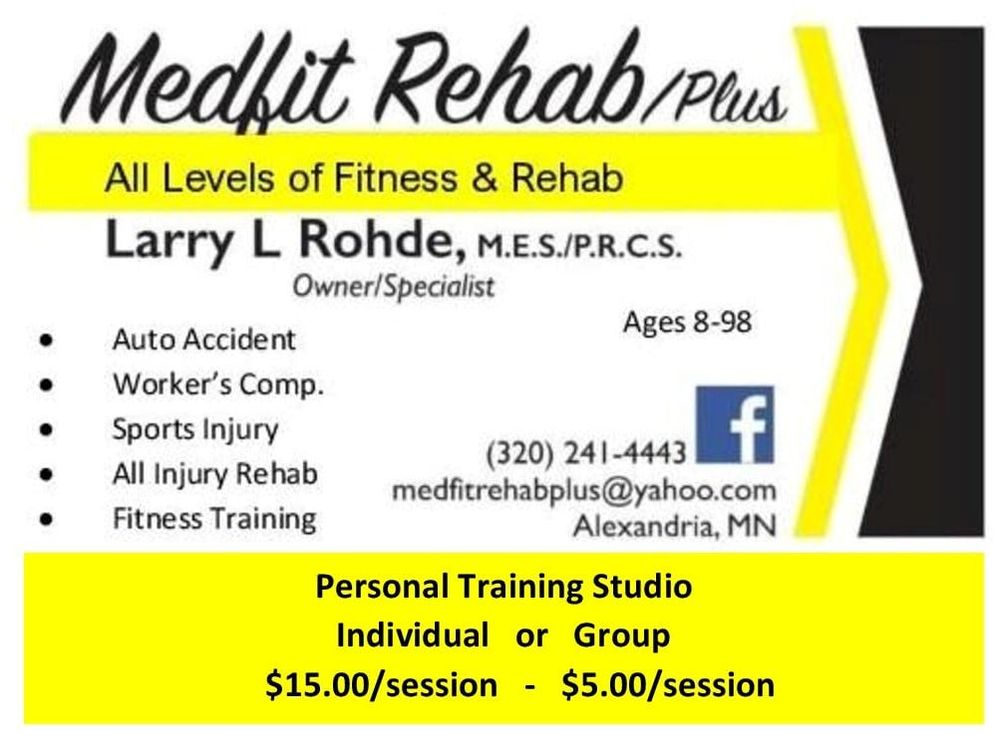 Medfit Rehab Plus Updated July 2025 1308 3rd Ave E Alexandria