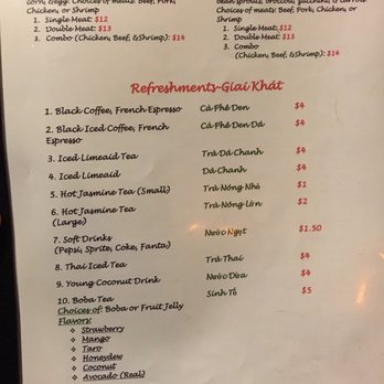 Pho T-Q Restaurant - Menu - Vietnamese Near Me - Kent, Washington