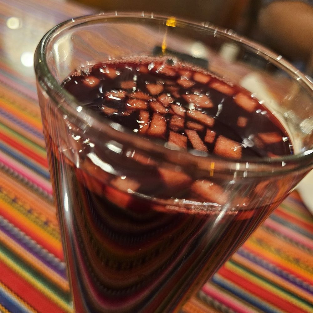 Cuzco Peruvian Cuisine - Chicha Morada - Peruvian Near Me - Atlanta, Georgia