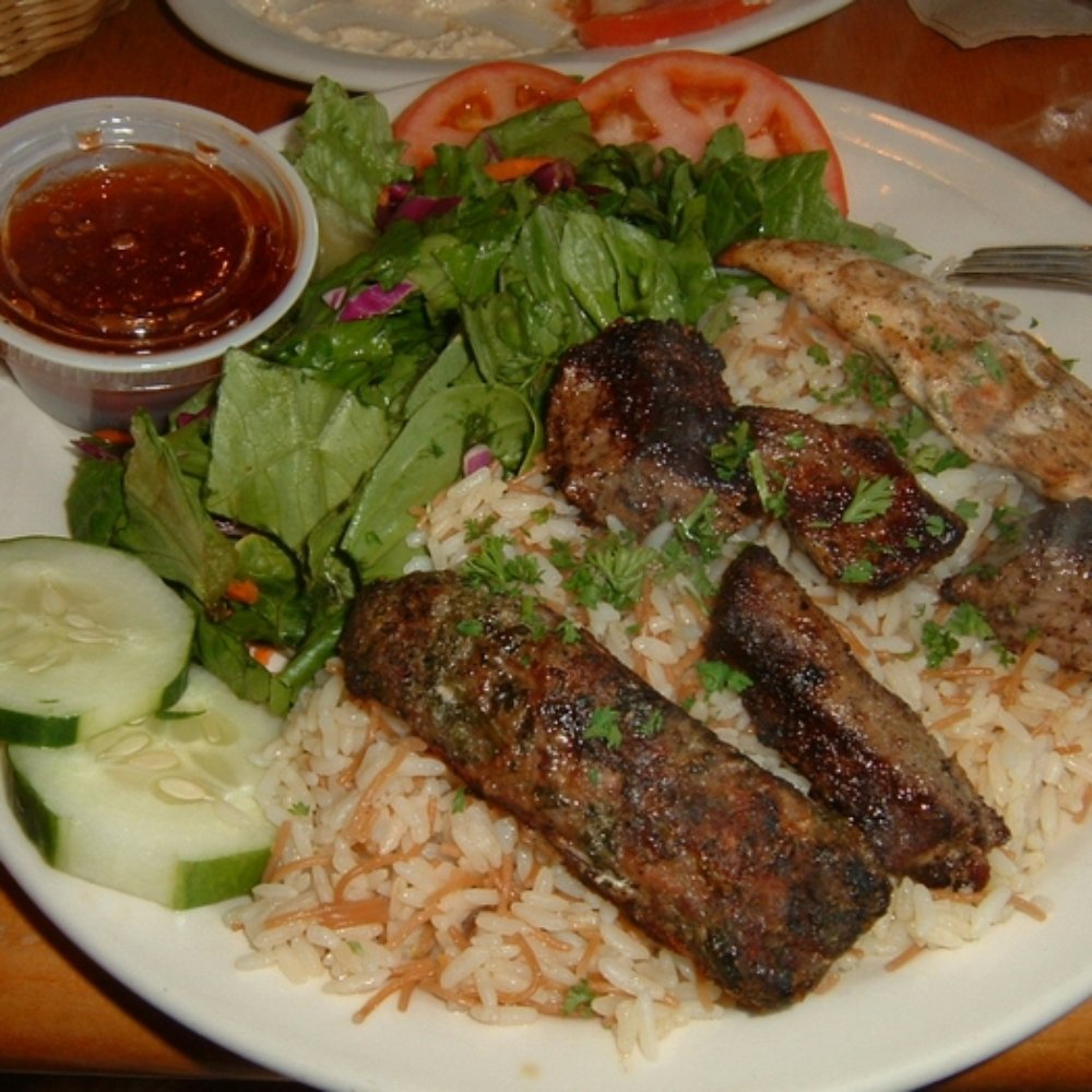 Aladdin's Eatery - Grandview - Aladdin's Favorite Combination. - Middle Eastern Near Me - Columbus, Ohio