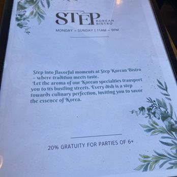 Step Korean Bistro - Korean Near Me - Sparks, Nevada