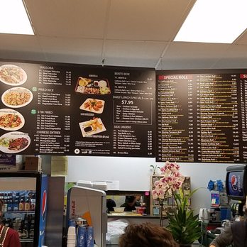PNW Teriyaki - Menu on the wall - Japanese Near Me - Everett, Washington PNW Teriyaki - Menu on the wall - Japanese Near Me - Everett, Washington
