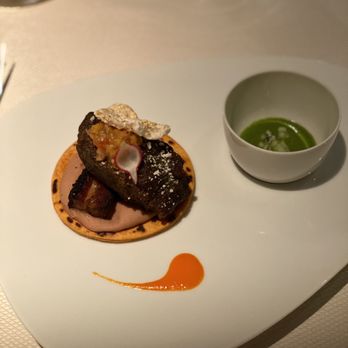 Kai - Berkshire Pork Cheek & Crisp Belly. - New American Near Me - Phoenix, Arizona Kai - Berkshire Pork Cheek & Crisp Belly. - New American Near Me - Phoenix, Arizona