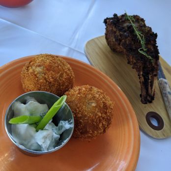 Santiago's Bodega - Croquettas and rack of lamb - Tapas Bars Near Me - Key West, Florida