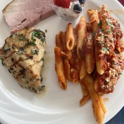 Greate Bay Country Club - Ziti, ham and chicken