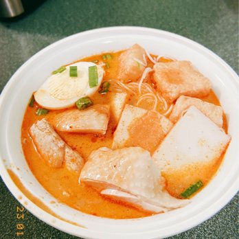 Kopitiam Malaysia - Chicken Curry Laksa - Malaysian Near Me - Vancouver, British Columbia