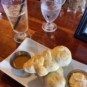 Of Love & Regret - Whiskey and ginger beer. Order of the "pretzel" with cheese and mustard dipping sauces - Gastropubs Near Me - Baltimore, Maryland Of Love & Regret - Whiskey and ginger beer. Order of the "pretzel" with cheese and mustard dipping sauces - Gastropubs Near Me - Baltimore, Maryland
