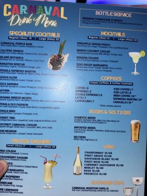 Menu photo 2 Voodoo Rooftop Lounge & Hookah Miami Beach, FL