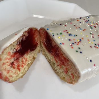 Voodoo Doughnut - Strawberry Go-Tart..... so much hope with the filling - Donuts Near Me - Tempe, Arizona