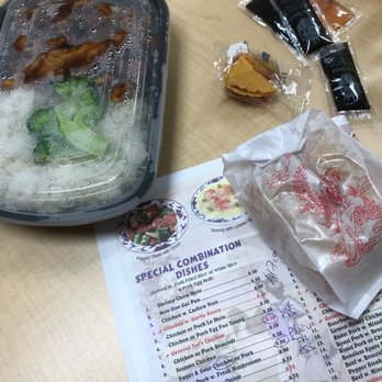 Asian King - the contents of a meal on a table - Chinese Near Me - Dayton, Ohio