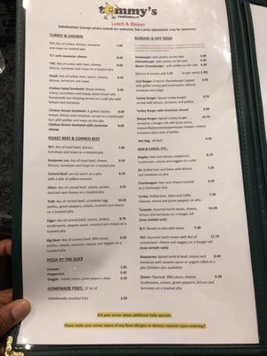 Menu photo 6 Tommy's Cleveland Heights, OH Menu photo 6 Tommy's Cleveland Heights, OH