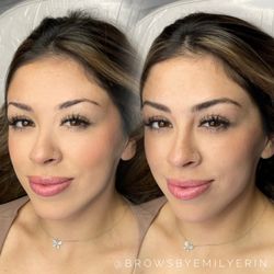 Studio E Brow Artistry - Nano brows - hairstrokes done with a machine and single needle, great for all skin types and heals very natural.