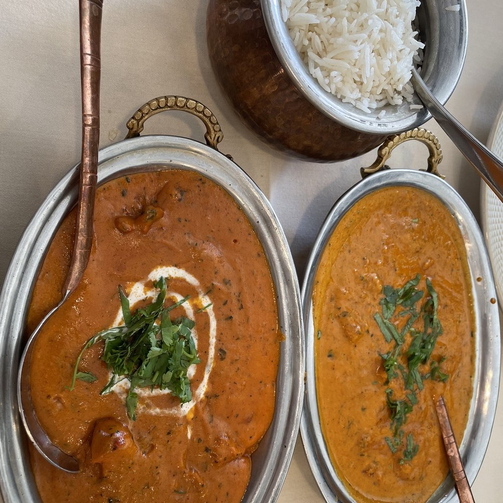 two bowls of curry and rice two bowls of curry and rice
