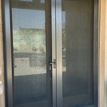 Paramount Security Screens - Double front door - Security Systems Near Me - Litchfield Park, Arizona