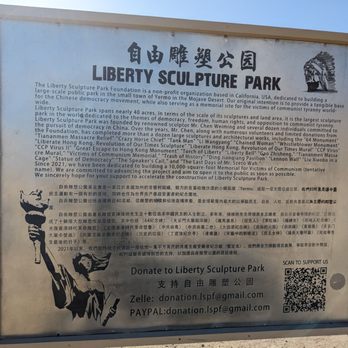 Liberty Sculpture Park - About - Landmarks & Historical Buildings Near Me - Yermo, California