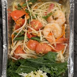 Lemon Thai Cuisine - Green papaya salad