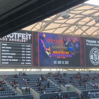 BMO Stadium - The line up with showtimes - Stadiums & Arenas Near Me - Los Angeles, California