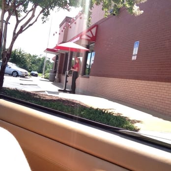 Chick-fil-A - They have employees outside taking orders to speed up the lunch rush - Fast Food Near Me - Virginia Beach, Virginia Chick-fil-A - They have employees outside taking orders to speed up the lunch rush - Fast Food Near Me - Virginia Beach, Virginia