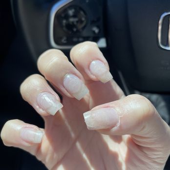 GT Nails And Spa - Me Eco Nail Bar nail salon -left me with these nails. - Nail Salons Near Me - Foothill Ranch, California GT Nails And Spa - Me Eco Nail Bar nail salon -left me with these nails. - Nail Salons Near Me - Foothill Ranch, California