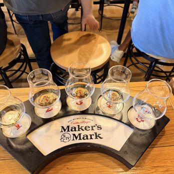 Maker's Mark Distillery - Sampling at the end of the tour. - Tours Near Me - Loretto, Kentucky