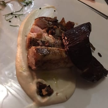 Algiubagio - Delicious amberjack marinaded in coffee and chocolate. - Italian Near Me - Venezia, VE