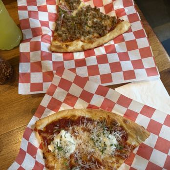 Sugar’s Hot Pizza & Subs - Sugar's - burratta, basil, Parmesan and SOP- sausage, onion, and peppers - Pizza Near Me - Boston, Massachusetts Sugar’s Hot Pizza & Subs - Sugar's - burratta, basil, Parmesan and SOP- sausage, onion, and peppers - Pizza Near Me - Boston, Massachusetts