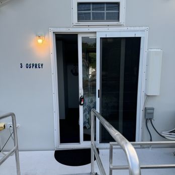 Coconut Cay RV Park and Marina - Entrance to our Aqua Cottage includes a slip resistant boat ramo which would accommodate a wheelchair/scooter! - RV Parks Near Me - Marathon, Florida