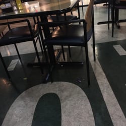 Home Team Sports - Dirty floors and tables. Friendly service
