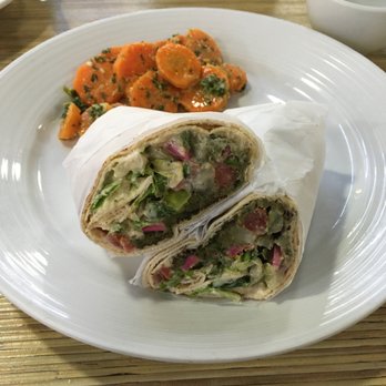 Tabuleh Cafe - Hummus and Falafel wrap - Mediterranean Near Me - Stuart, Florida