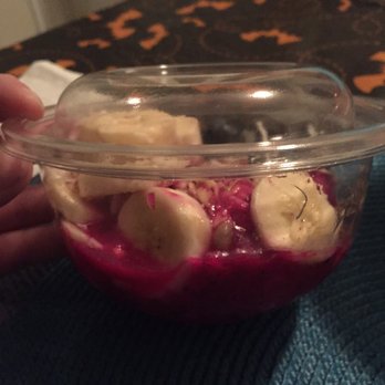 Jamba - Skimped out pitaya bowl. I paid 7.64 for this !!!! - Juice Bars & Smoothies Near Me - Pomona, California Jamba - Skimped out pitaya bowl. I paid 7.64 for this !!!! - Juice Bars & Smoothies Near Me - Pomona, California