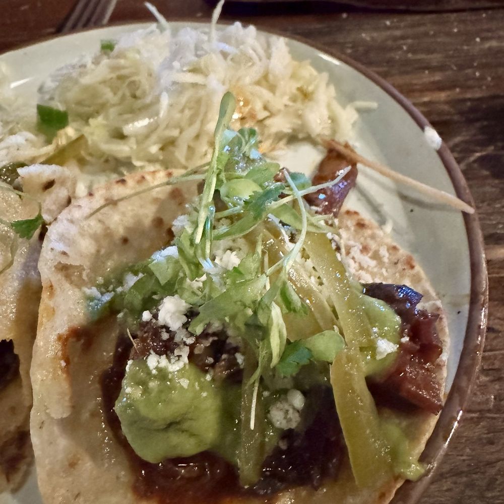 Goat tacos.