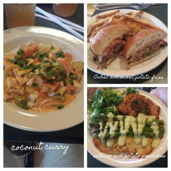 Jack Sprats - Coconut curry, Cuban sandwich, salmon and potato pancakes - American Near Me - Cottage Grove, Oregon Jack Sprats - Coconut curry, Cuban sandwich, salmon and potato pancakes - American Near Me - Cottage Grove, Oregon