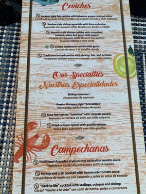 Menu photo 4 Habaneros Cancún, AGU