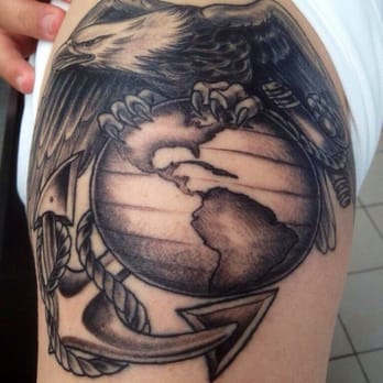 Jinx Proof Tattoo - Eagle, Globe and Anchor - Tattoo Near Me - Washington, DC, District of Columbia