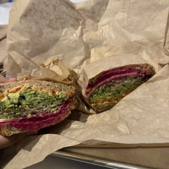 Mendocino Farms - The Happy Hippie (no tomatoes) - Salad Near Me - Porter Ranch, California