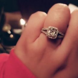 Wife's ring! It looks beautiful.