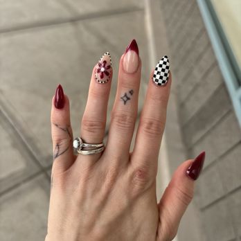 Milano Nail Spa - Acrylic fill with gel polish & nail art. :) - Waxing Near Me - Phoenix, Arizona