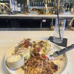 Wedge Salad with Roasted Chicken