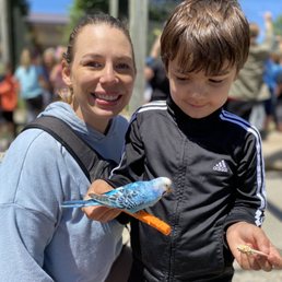 Fun fun in the sun feeding the animals! Fun fun in the sun feeding the animals!