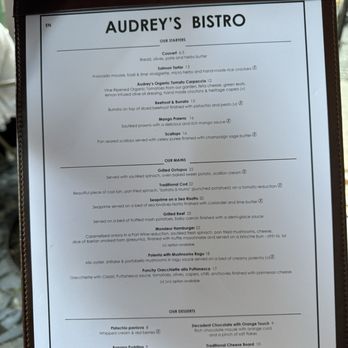 Audrey's - the menu  June 2024 - Cafes Near Me - Lisbon, 11