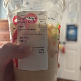 Iced Sugar Cookie Latte
