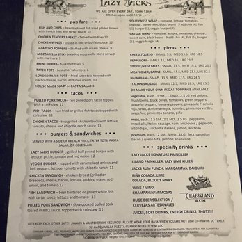 Lazy Jack's Bar & Pizza - Pizza Near Me - Vieques, Puerto Rico