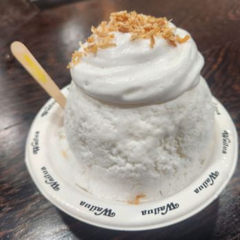 Wailua Shave Ice - Triple Coconut - Shaved Ice Near Me - Kapaa, Hawaii Wailua Shave Ice - Triple Coconut - Shaved Ice Near Me - Kapaa, Hawaii