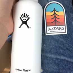 This is the hydroflask and sticker I bought there.