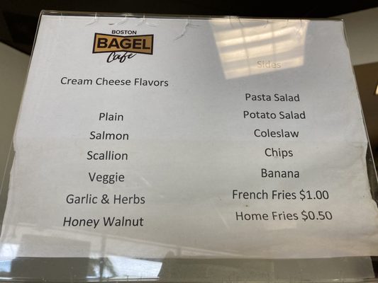 Menu photo 7 Boston Bagel Cafe Fort Lauderdale, FL