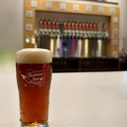 Space Emanation Rauchbier or Bamberg style smoked beer is approachable and very well done.
