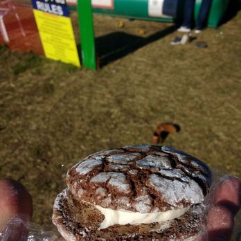 McKenna's Family Farm - Whoopie pie with chocolate and.molasses cookie was pretty good. Very fresh. - Farms Near Me - Branson, Missouri McKenna's Family Farm - Whoopie pie with chocolate and.molasses cookie was pretty good. Very fresh. - Farms Near Me - Branson, Missouri
