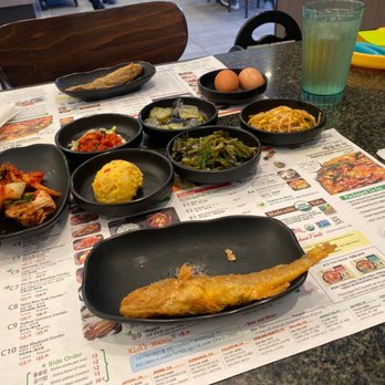 BCD Tofu House - Side dishes! - Korean Near Me - Buena Park, California BCD Tofu House - Side dishes! - Korean Near Me - Buena Park, California