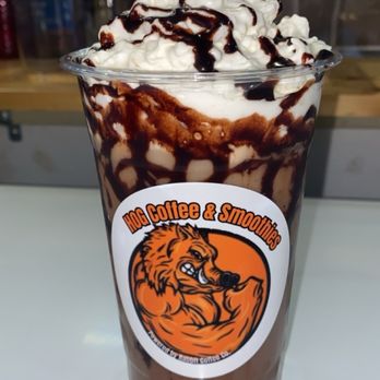 HOG Coffee & Smoothies - Iced Chocolate Hazelnut Latte with whipped cream and chocolate drizzle - Coffee & Tea Near Me - Georgetown, Texas HOG Coffee & Smoothies - Iced Chocolate Hazelnut Latte with whipped cream and chocolate drizzle - Coffee & Tea Near Me - Georgetown, Texas