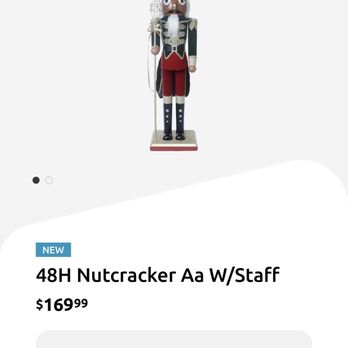 At Home - African American 48 in Nutcracker - Furniture Stores Near Me - Austin, Texas